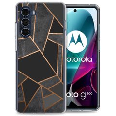 imoshion Coque Design Motorola Moto G200 - Black Graphic