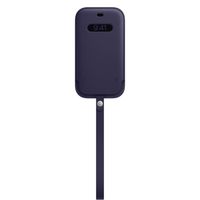 Apple Sacoche en cuir MagSafe Apple iPhone 12 (Pro) - Deep Violet