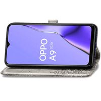 Etui de téléphone portefeuille Mandala Oppo A5/A9 (2020)