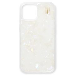 iDeal of Sweden Coque Pearlized iPhone 13 / 14 / 15 - Blanc