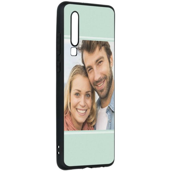 Concevez votre propre coque en gel Huawei P30 - Noir