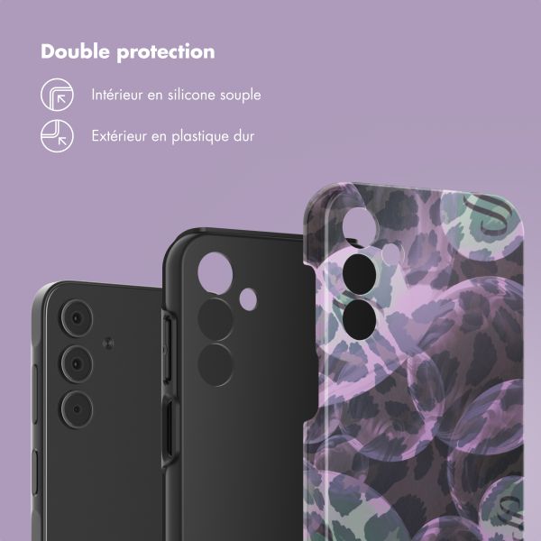 Selencia Coque arrière Vivid Samsung Galaxy A15 (5G) - Leo Bubble Green
