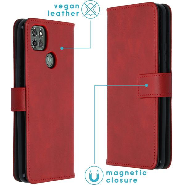 imoshion Étui de téléphone portefeuille Luxe Motorola Moto G9 Power