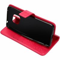 Etui de téléphone Fleurs de Trèfle Huawei Mate 20 Pro - Rose