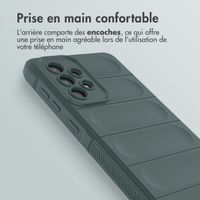 imoshion Coque arrière EasyGrip Samsung Galaxy A33 - Vert foncé