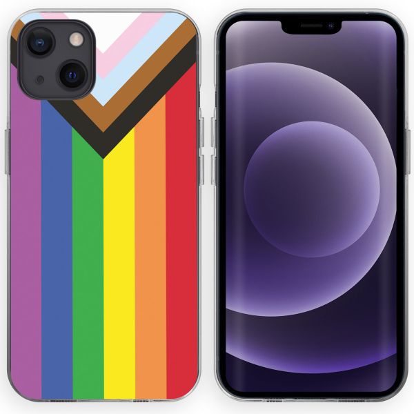 imoshion Coque Design iPhone 13 - Rainbow flag