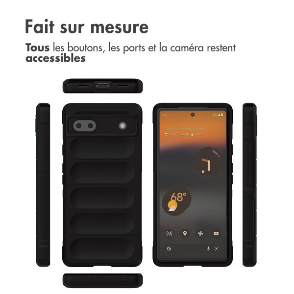 imoshion Coque arrière EasyGrip Google Pixel 6a - Noir