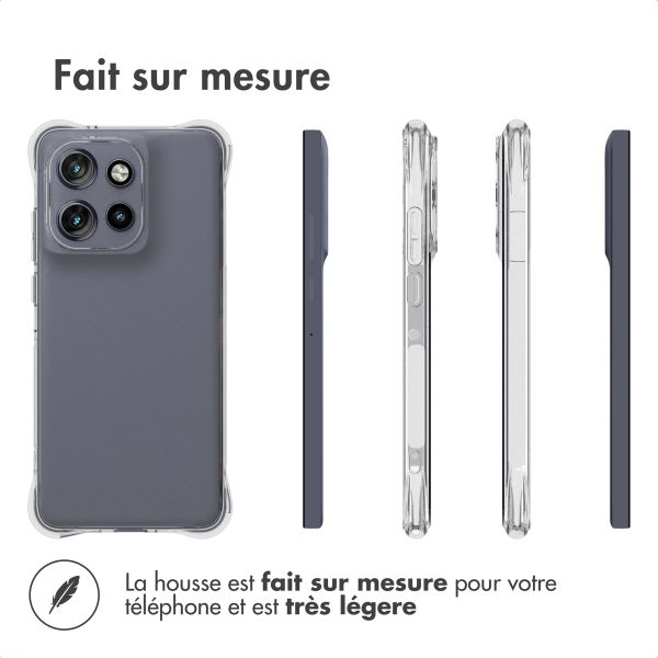 Accezz Coque Clear Motorola Edge 60 Neo - Transparent