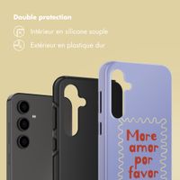 Selencia Coque arrière Vivid Samsung Galaxy S24 FE - More Amor