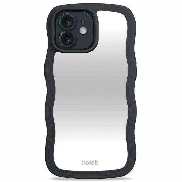 Holdit Coque Wavy iPhone 12/12 Pro - Black / Mirror