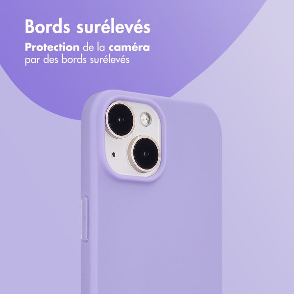 imoshion Coque Couleur Apple iPhone 15 - Tropical Violet