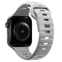 Nomad Bracelet Sport FKM Apple Watch Series 1 t/m 11 / SE / Ultra (44/45/46/49 mm) - Lunar Gray