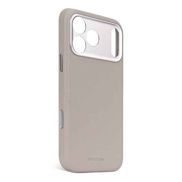 Decoded Coque en cuir MagSafe Apple iPhone 17 Pro Max - Solid Clay