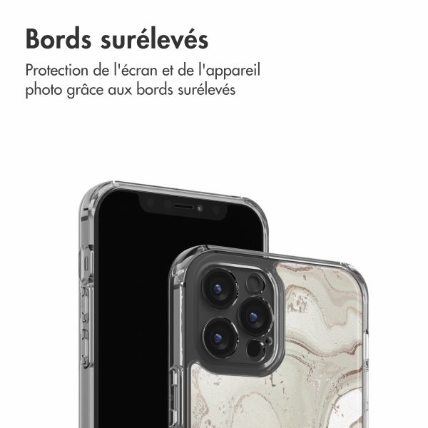 imoshion Coque Design Apple iPhone 12 (Pro) - Sandy Marble