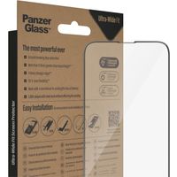 PanzerGlass Protection d'écran Ultra-Wide Fit Anti-bactérienne avec applicateur Apple iPhone 14
