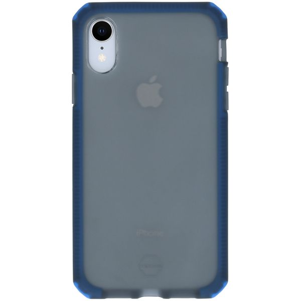 Itskins Coque Supreme Frost iPhone Xr - Noir / Bleu foncé