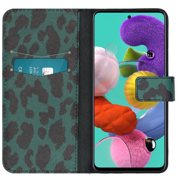 imoshion Coque silicone design Samsung Galaxy A51 - Green Leopard