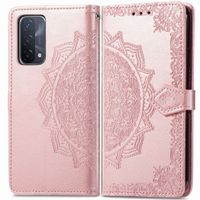 imoshion Etui de télephone Mandala Oppo A74 (5G) / A54 (5G) - Rose Doré