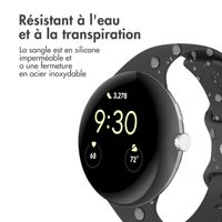 imoshion Bracelet en silicone⁺ Google Pixel Watch 3 / 4 (45 mm) - Taille S - Noir