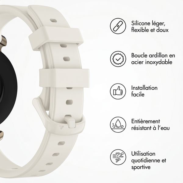imoshion Bracelet silicone Garmin Lily 2 - Lumière stellaire