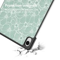 imoshion Coque tablette Design Trifold Samsung Galaxy Tab S11 - Botanica
