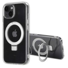 Accezz Coque Ring Stand avec MagSafe Apple iPhone 14 - Transparent