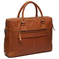 The Chesterfield Brand Sac ordinateur 15-15.6 pouces Salvador - Cuir véritable - Cognac