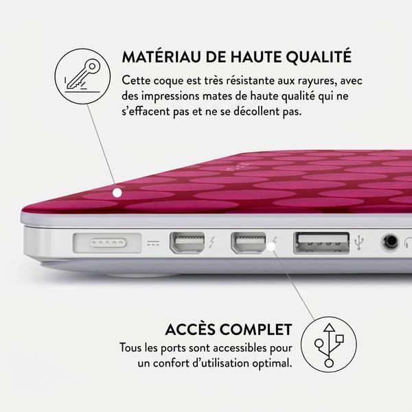 Burga Coque Rigide Apple MacBook Air 15 pouces (2023 / 2024 M3 / 2025 M4 / 2026 M5) - Reset Button