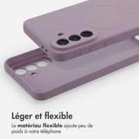 imoshion Coque Couleur avec MagSafe Samsung Galaxy A37 (5G) - Violet