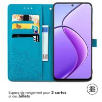 imoshion Etui de télephone Mandala Oppo Reno 12F 5G - Turquoise