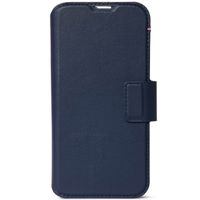 Decoded Portefeuille détachable 2 en 1 en cuir iPhone 14 - Bleu foncé