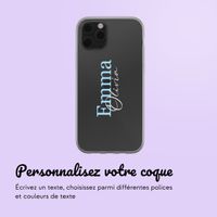 Coque avec votre propre photo et/ou texte Apple iPhone 12 (Pro) - Naam