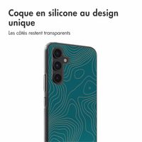 imoshion Coque Design Samsung Galaxy A54 (5G) - Topo Turquoise