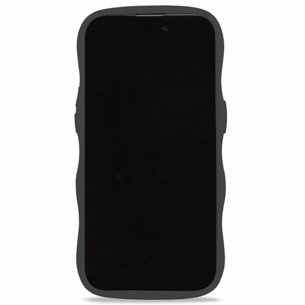 Holdit Coque Wavy iPhone 14 Pro - Black / Mirror