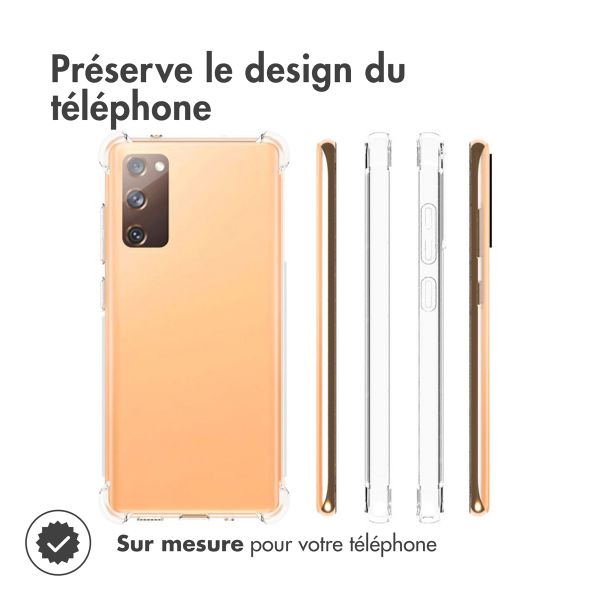 imoshion Shockproof Case Samsung Galaxy S20 FE - Transparent