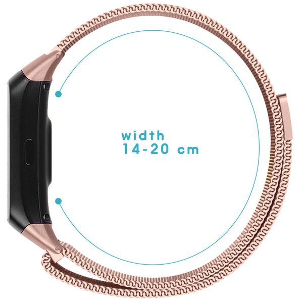 imoshion Milanais Watch bracelet Samsung Galaxy Fit - Rose Champagne