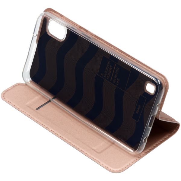 Dux Ducis Étui de téléphone Slim Samsung Galaxy A10 - Rose Champagne