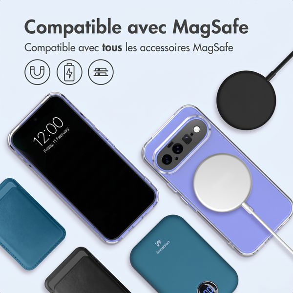 imoshion Coque arrière de protection avec MagSafe Google Pixel 11 - Transparent