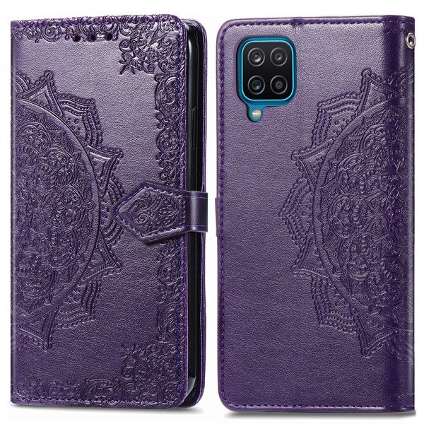 imoshion Etui de télephone Mandala Samsung Galaxy A12 - Violet