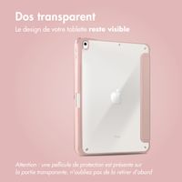 imoshion Coque tablette Origami iPad 9 (2021) 10.2 pouces / iPad 8 (2020) 10.2 pouces / iPad 7 (2019) 10.2 pouces - Rose