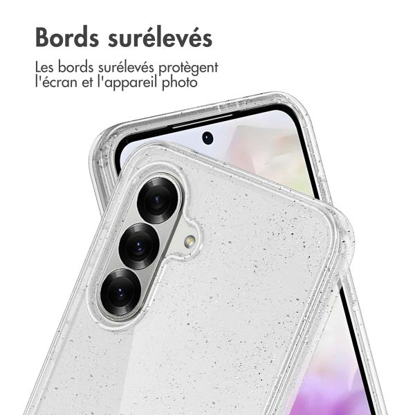 imoshion Coque Pailletée Samsung Galaxy A56 - Paillettes Transparent