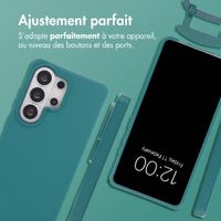 imoshion Coque arrière Color avec cordon amovible et MagSafe Samsung Galaxy S26 Ultra - Dark Green