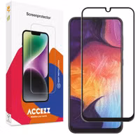 Accezz Protection d'écran en verre trempé Full Cover Samsung Galaxy A50 / A30s / M31