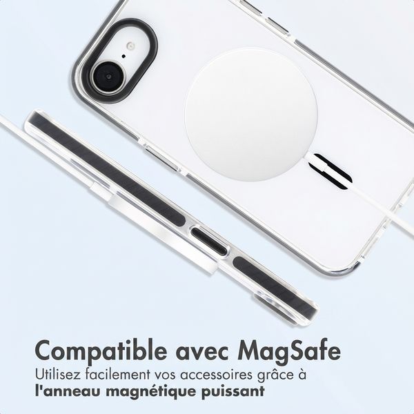 imoshion Coque Combat MagSafe Apple iPhone 17e / 16e - Noir