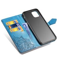 Etui de téléphone portefeuille Apple iPhone 11 Pro - Turquoise