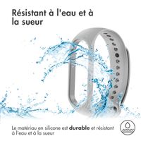 imoshion Bracelet sport en silicone Xiaomi Mi Band 7 - Gris