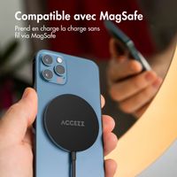 Accezz Wireless Charger USB-C - Chargeur MagSafe sans fil - 1 mètre - Noir