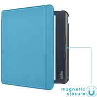 imoshion Slim Hard Sleepcover avec support Kobo Libra Colour - Bleu clair