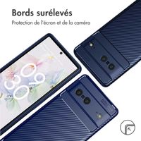 imoshion Coque silicone Carbon Google Pixel 7 - Bleu