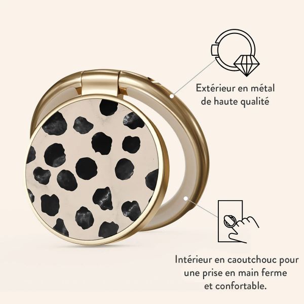 Burga Ringholder Gold - Bague téléphone - Almond Latte